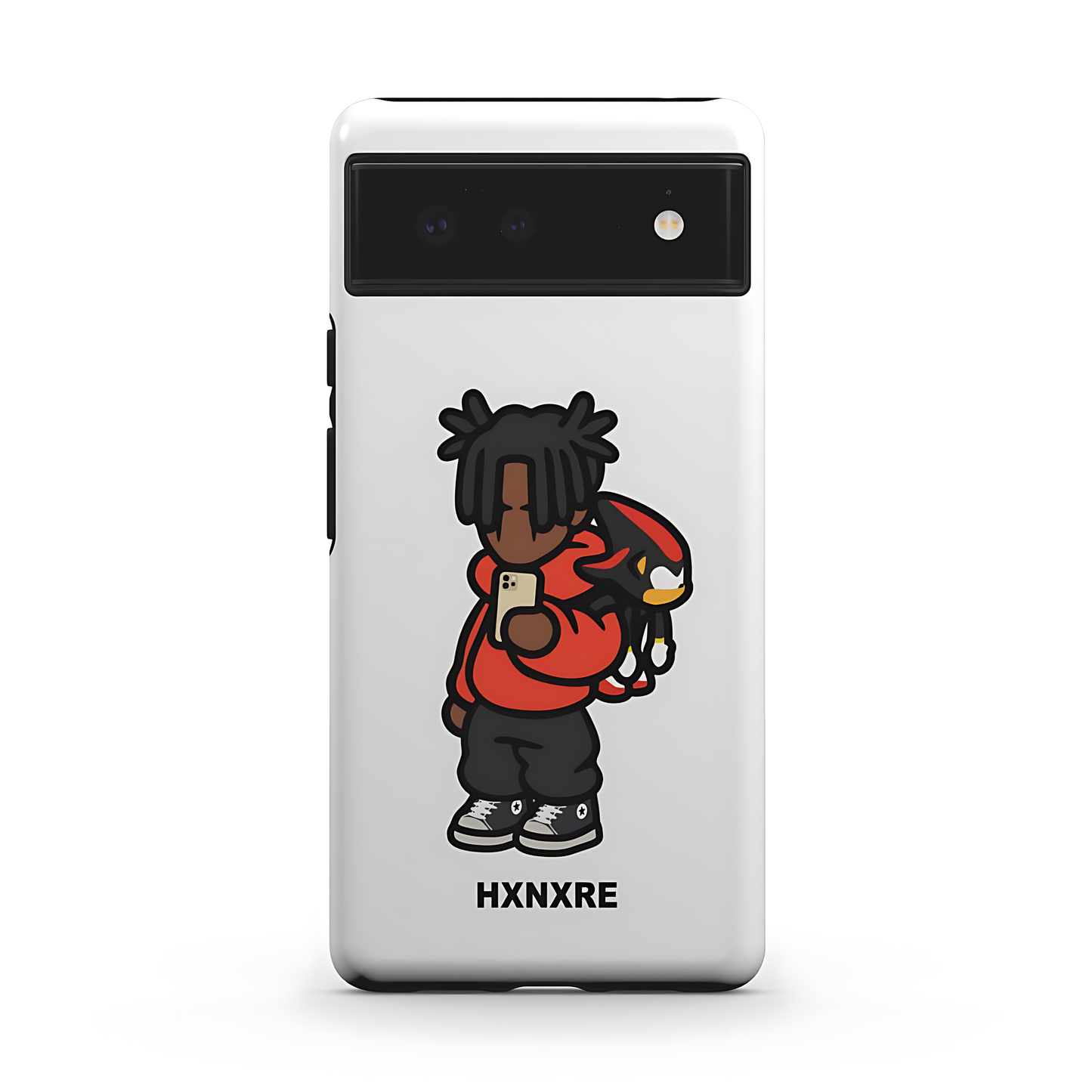 Urban Hip-Hop Fox Character with Phone - #5 (Tough)