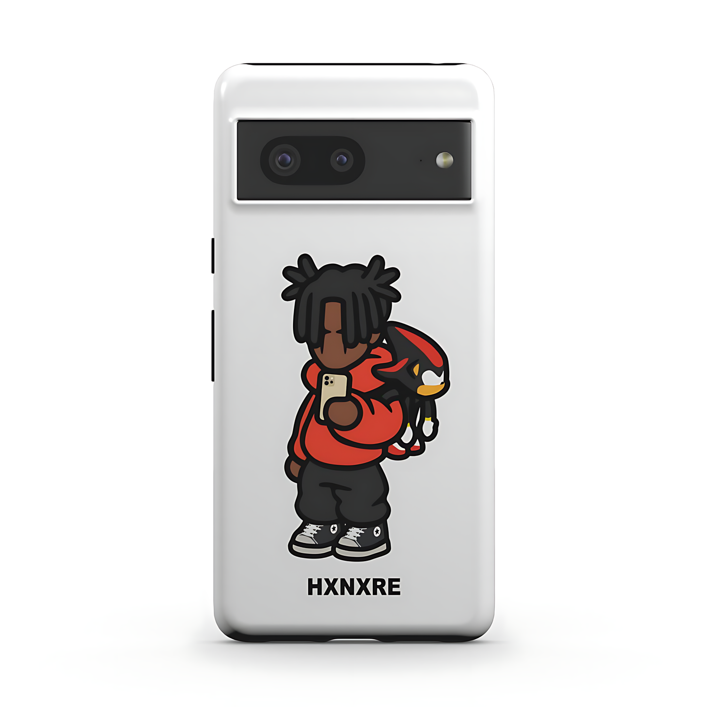 Urban Hip-Hop Fox Character with Phone - #5 (Tough)